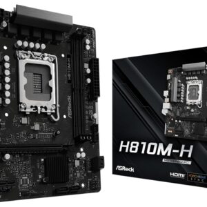 ASRock H810M-H · Intel LGA1851 DDR5 Micro-ATX