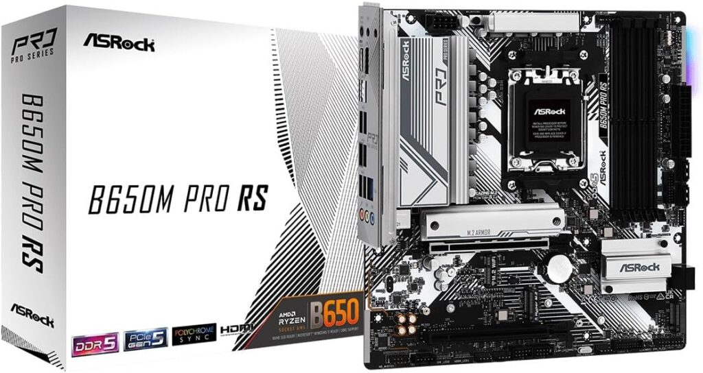 ASRock B650M Pro RS · AM5 DDR5 Micro-ATX