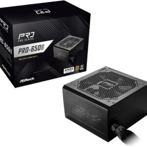 ASRock PRO-650G · 650 W 80 Plus Gold ATX 3.1