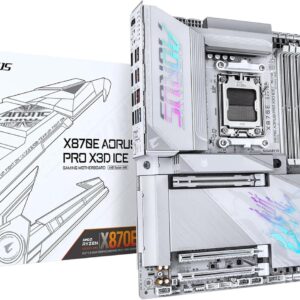 Gigabyte X870E AORUS PRO X3D ICE · AM5 DDR5 ATX