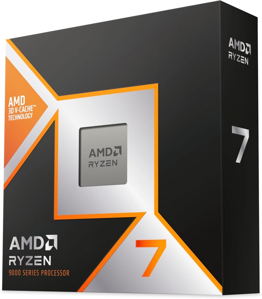 AMD Ryzen 7 9800X3D · 8 núcleos / 16 hilos