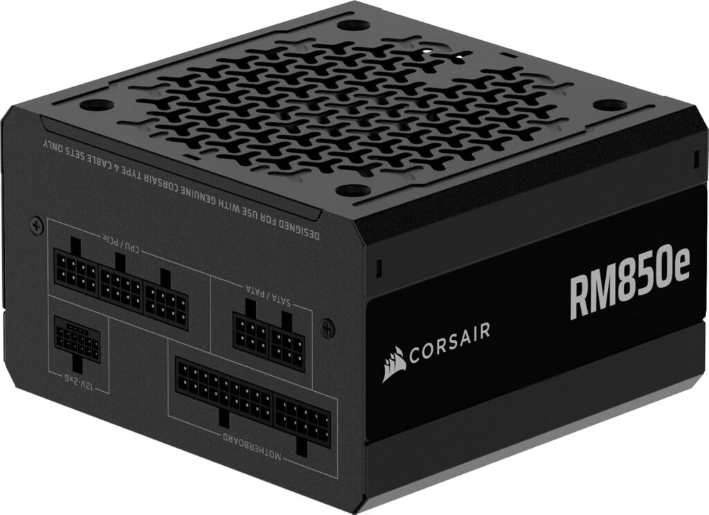 Corsair RM850e 2025 · 850 W ATX 3.1 modular