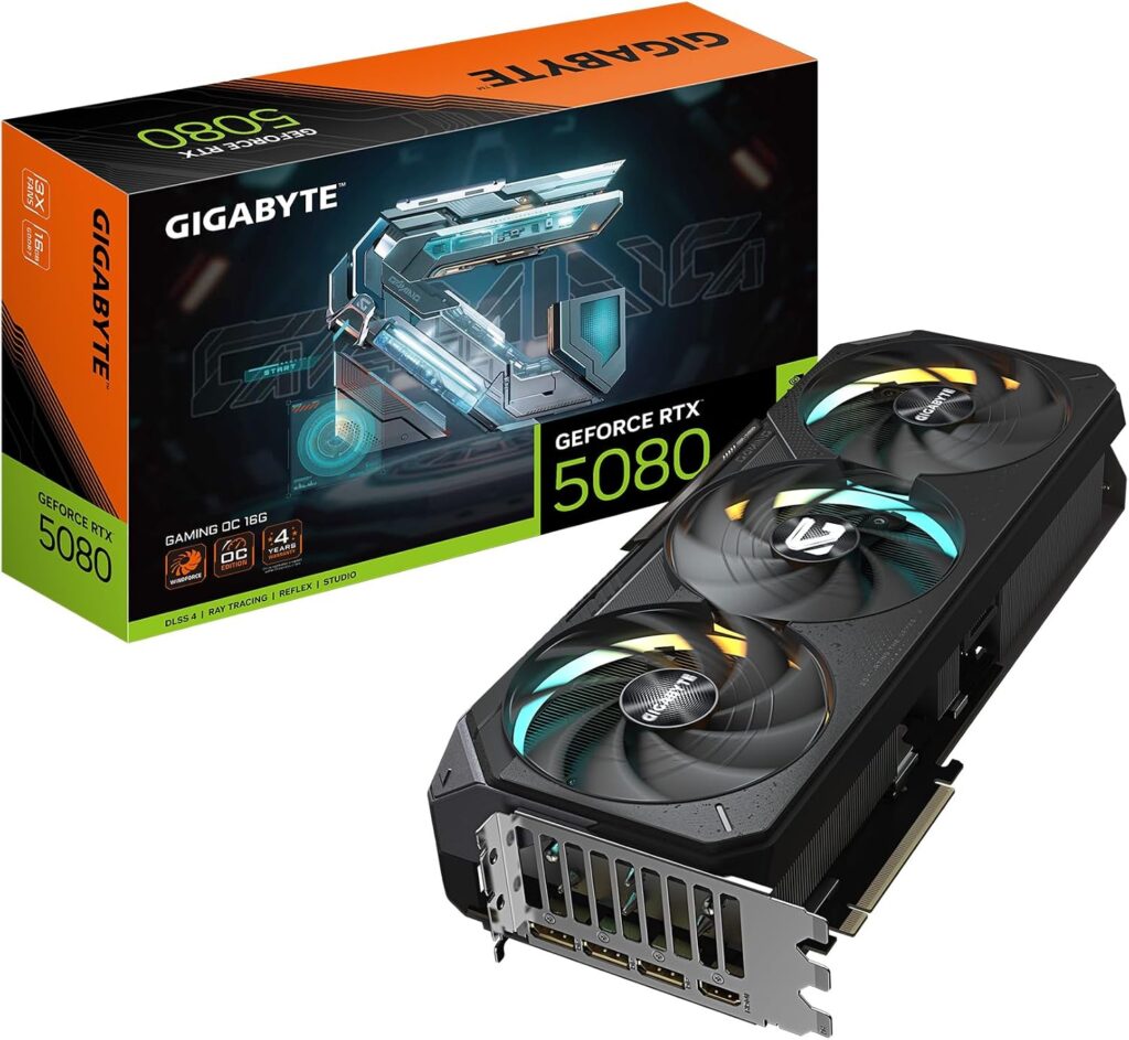Gigabyte GeForce RTX 5080 Gaming OC · 16 GB GDDR7