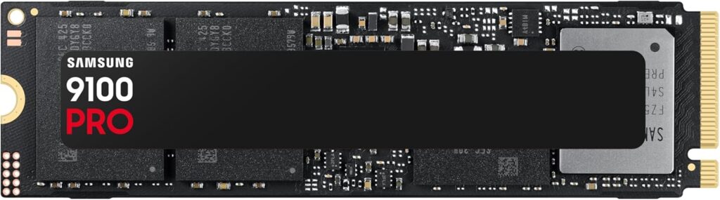 Samsung 9100 PRO 1 TB · NVMe PCIe 5.0