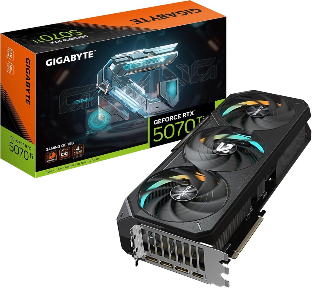 Gigabyte GeForce RTX 5070 Ti Gaming OC · 16 GB GDDR7