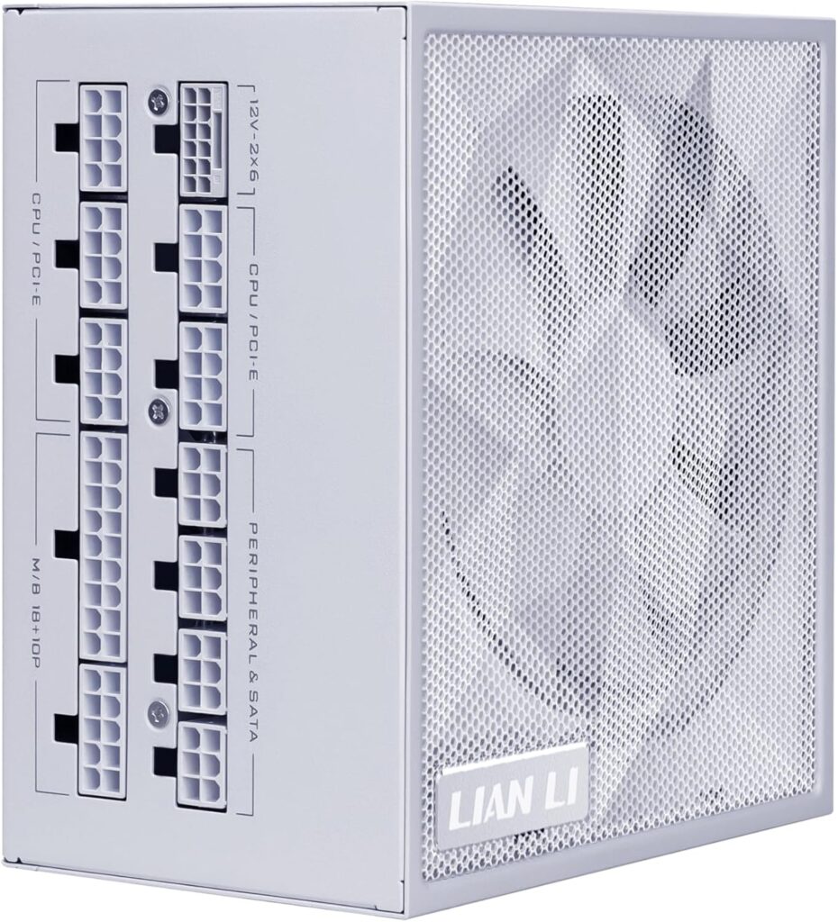 Lian Li SX1200P White · 1200 W Platinum ATX 3.1