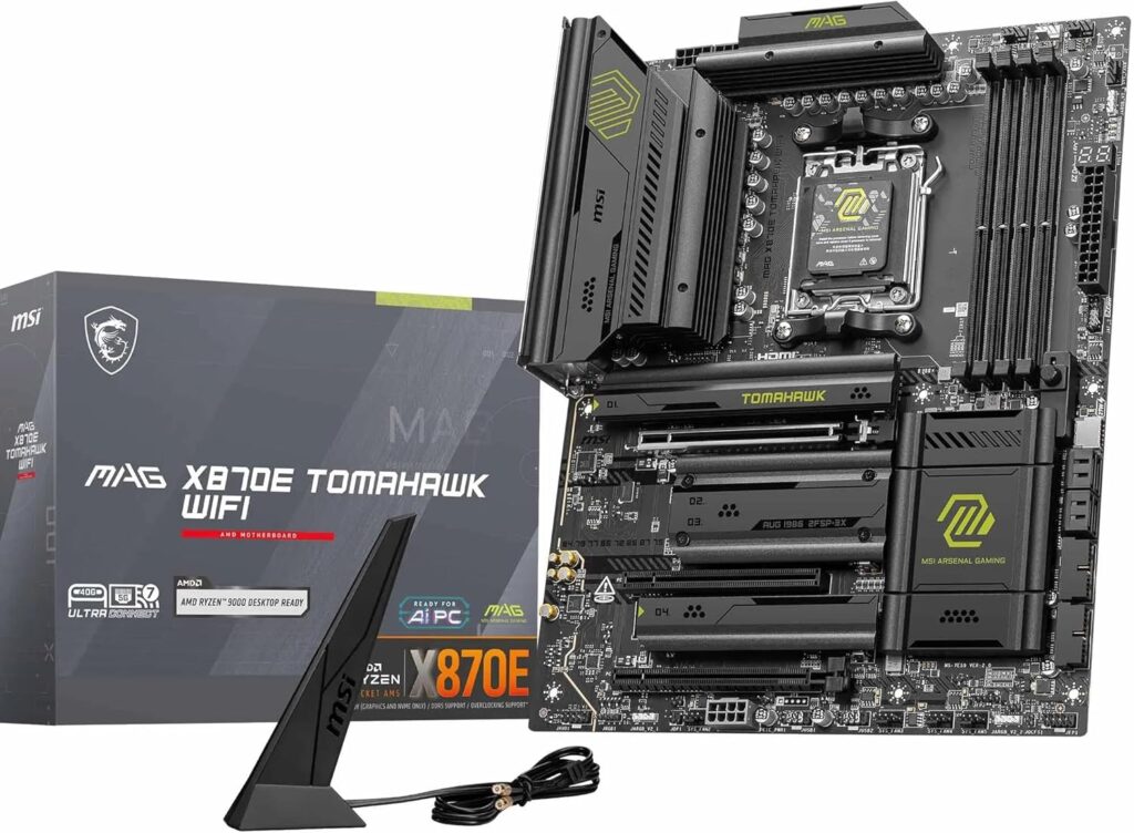 MSI MAG X870E Tomahawk WiFi · AM5 DDR5 ATX