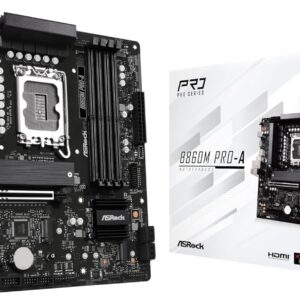 ASRock B860M Pro-A · Intel LGA1851 DDR5 Micro-ATX